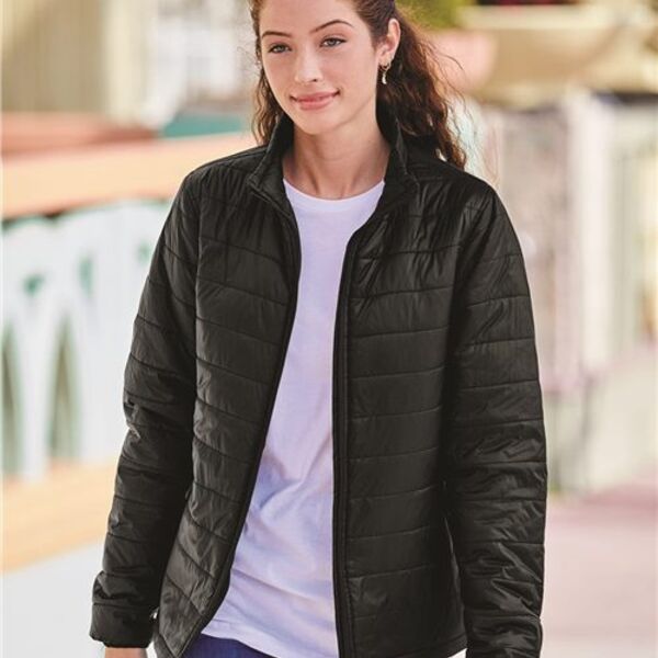 Independent Trading Co. - Women's Puffer Jacket Thumbnail