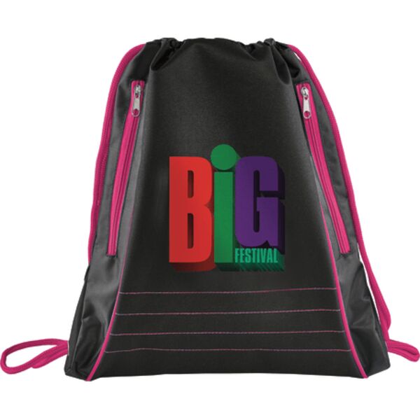 Neon Deluxe Drawstring Bag Thumbnail