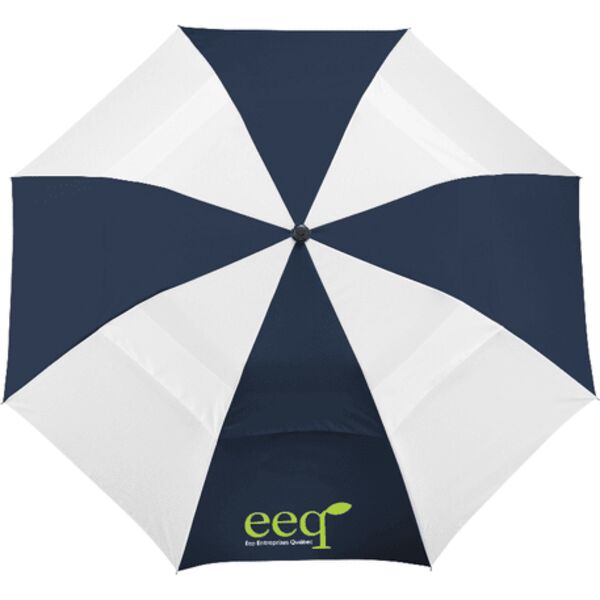 42" Vented Auto Open Windproof Slim Stick Umbrella Thumbnail