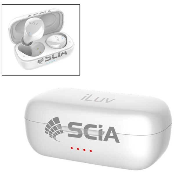 iLuv® Wireless Button-Free Earbuds & Charger Case Thumbnail
