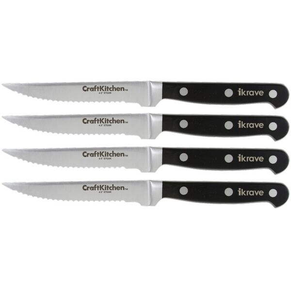 CraftKitchen™ Set of 4 Steak Knives Thumbnail
