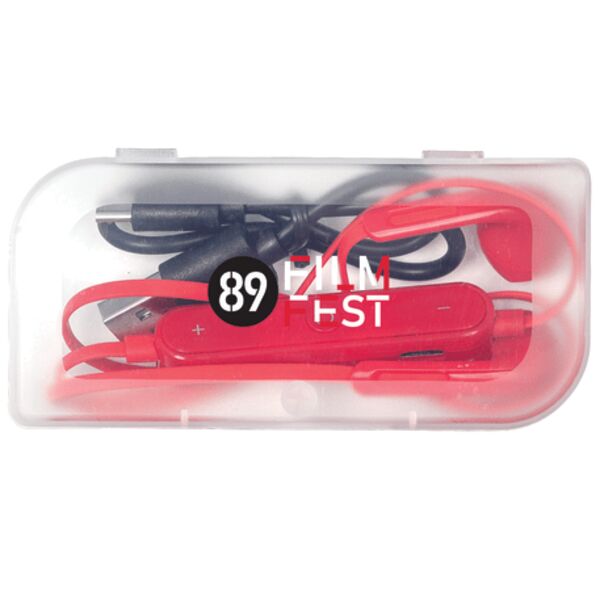 Music Control Bluetooth Earbuds with Case Thumbnail