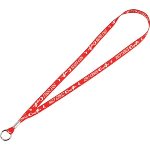 Full Color 1/2" Lanyard w/ Ring Thumbnail